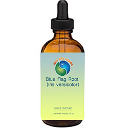 Blue Flag Root C/S - Organic | The Celestial Black Cat - View #12